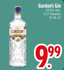 Edeka Gordon's Gin Angebot