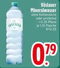 Edeka Vöslauer Mineralwasser Angebot