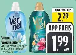 Edeka Vernel Weichspüler Angebot
