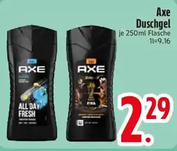 Edeka Axe Duschgel Angebot