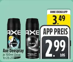 Edeka Axe Deospray Angebot