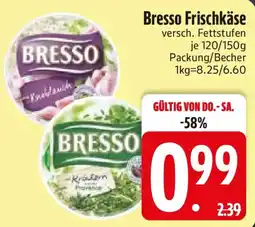 Edeka Bresso Frischkäse Angebot