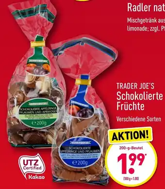 Aldi Nord Trader Joe's Schokolierte Früchte 200g Beutel Angebot