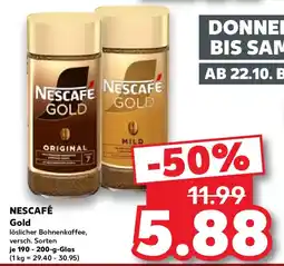 Kaufland NESCAFÉ Gold Angebot