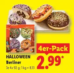 Lidl Halloween Berliner Angebot