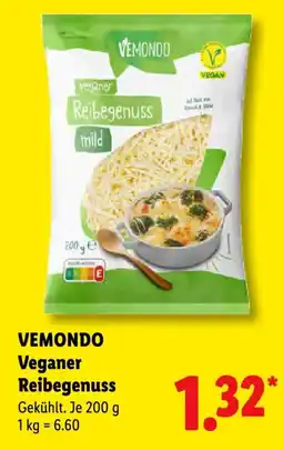 Lidl VEMONDO Veganer Reibegenuss Angebot