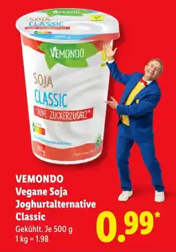 Lidl VEMONDO Vegane Soja Joghurtalternative Classic Angebot