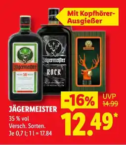 Lidl JÄGERMEISTER Angebot