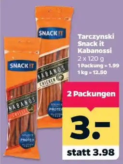 Netto Tarczyński Snack it Kabanossi Angebot