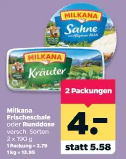 Netto Milkana Frischeschale oder Runddose Angebot
