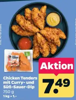 Netto Chicken Tenders mit Curry- und Süß-Sauer-Dip Angebot