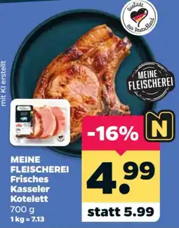 Netto MEINE FLEISCHEREI Frisches Kasseler Kotelett Angebot