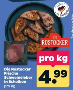 Netto Die Rostocker Frische Schweineleber in Scheiben Angebot