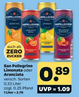 Netto San Pellegrino Limonata oder Aranciata Angebot