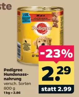 Netto Pedigree Hundennassnahrung Angebot