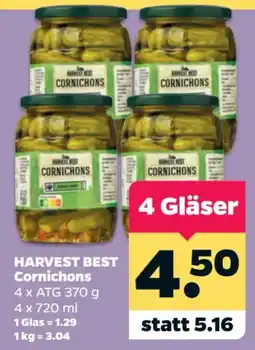 Netto HARVEST BEST Cornichons Angebot