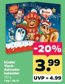 Netto kinder Tisch-Adventskalender Angebot