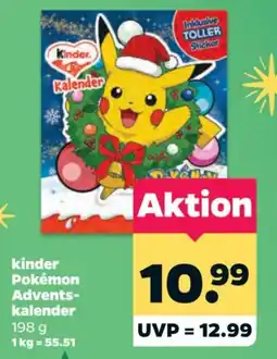 Netto kinder Pokémon Adventskalender Angebot