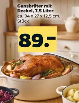 Netto Gansbräter mit Deckel Angebot