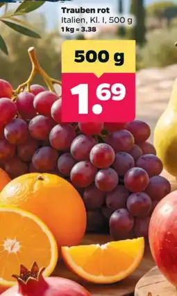Netto Trauben rot Angebot