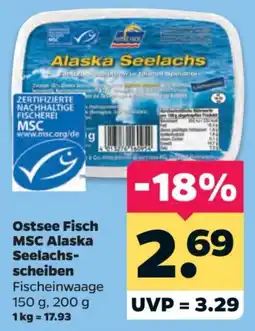 Netto Ostsee Fisch MSC Alaska Seelachs-scheiben Angebot