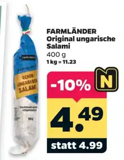 Netto FARMLÄNDER Original ungarische Salami Angebot