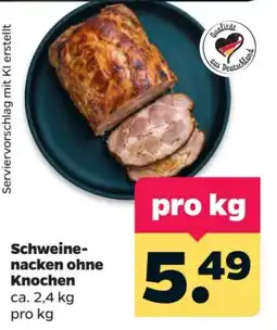 Netto Schweinenacken ohne Knochen Angebot