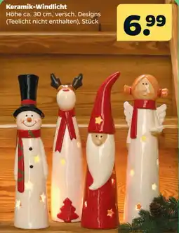 Netto Keramik-Windlicht Angebot