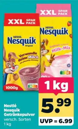 Netto Nestlé Nesquik Getränkepulver Angebot