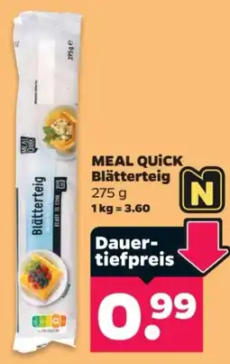 Netto MEAL QUICK Blätterteig Angebot