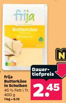 Netto frija Butterkäse in Scheiben Angebot
