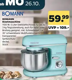 Netto BOMANN Knetmaschine Angebot