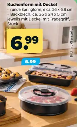Netto Kuchenform mit Deckel Angebot