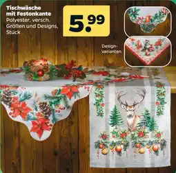 Netto Tischwäsche mit Festonkante Angebot