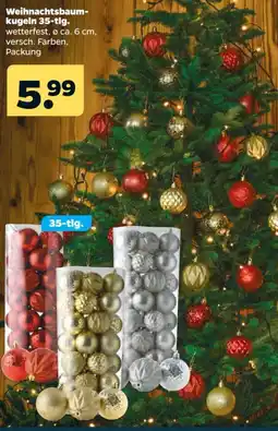 Netto Weihnachtsbaumkugeln 35-tlg. Angebot