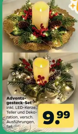 Netto Advents-gesteck-Set Angebot