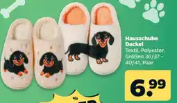 Netto Hausschuhe Dackel Angebot