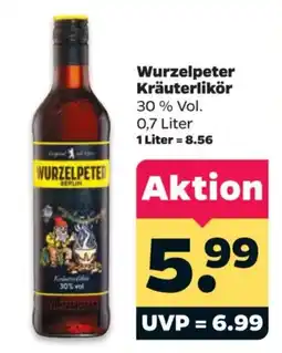 Netto Wurzelpeter Kräuterlikör Angebot