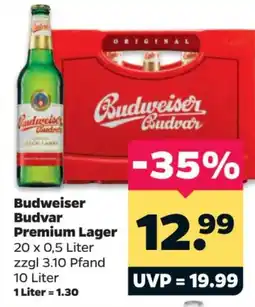 Netto Budweiser Budvar Premium Lager Angebot