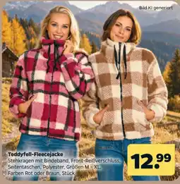 Netto Teddyfell-Fleecejacke Angebot