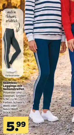 Netto Seamless-Leggings mit Seitenstreifen Angebot