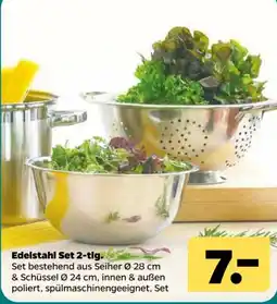 Netto Edelstahl Set 2-tlg. Angebot