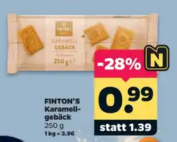 Netto FINTON'S Karamell-gebäck Angebot
