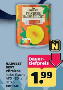 Netto HARVEST BEST Pfirsiche halbe Frucht Angebot