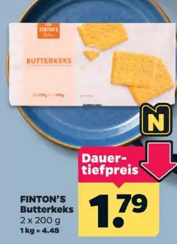 Netto FINTON'S Butterkeks Angebot
