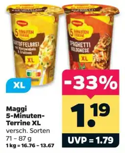 Netto Maggi 5-Minuten-Terrine XL Angebot
