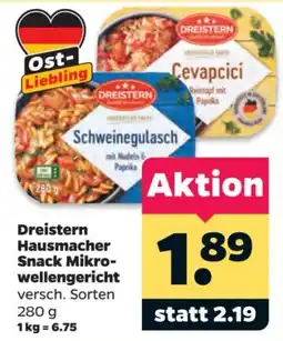 Netto Dreistern Hausmacher Snack Mikrowellengericht Angebot