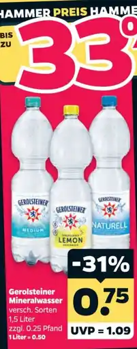Netto Gerolsteiner Mineralwasser Angebot