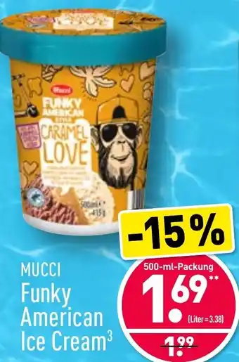 Aldi Nord Mucci Funky American Ice Cream 500ml Angebot