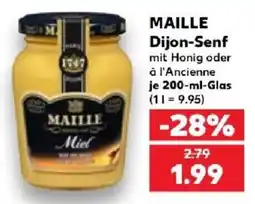 Kaufland MAILLE Dijon-Senf Angebot